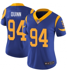 Women's Nike Los Angeles Rams #94 Robert Quinn Royal Blue Alternate Vapor Untouchable Limited Player NFL Jersey