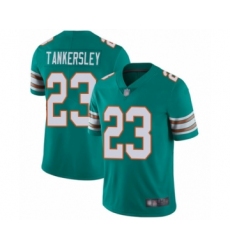Youth Miami Dolphins #23 Cordrea Tankersley Aqua Green Alternate Vapor Untouchable Limited Player Football Jersey