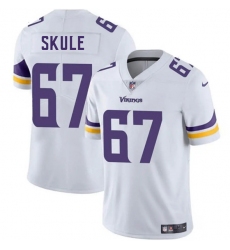 Men's Minnesota Vikings #67 Justin Skule White 2025 Vapor Untouchable Limited Football Stitched Jersey