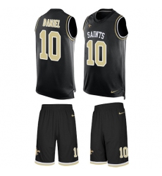 Men's Nike New Orleans Saints #10 Chase Daniel Limited Black Tank Top Suit NFL Jersey