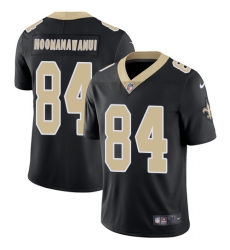 Youth Nike New Orleans Saints #84 Michael Hoomanawanui Black Team Color Vapor Untouchable Limited Player NFL Jersey