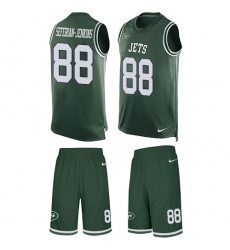 Men's Nike New York Jets #88 Austin Seferian-Jenkins Limited Green Tank Top Suit NFL Jersey