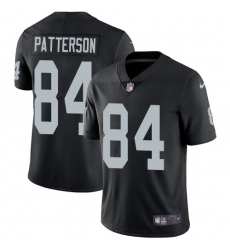 Youth Nike Oakland Raiders #84 Cordarrelle Patterson Black Team Color Vapor Untouchable Limited Player NFL Jersey