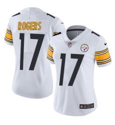Women's Nike Pittsburgh Steelers #17 Eli Rogers Elite White NFL Jersey