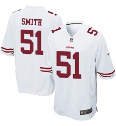 Men's Nike San Francisco 49ers #51 Malcolm Smith Game White NFL Jersey