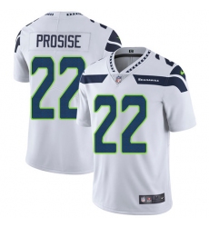 Youth Nike Seattle Seahawks #22 C. J. Prosise Elite White NFL Jersey