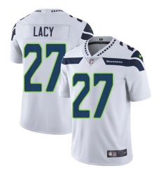 Youth Nike Seattle Seahawks #27 Eddie Lacy White Vapor Untouchable Limited Player NFL Jersey