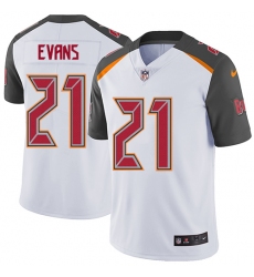 Youth Nike Tampa Bay Buccaneers #21 Justin Evans White Vapor Untouchable Limited Player NFL Jersey