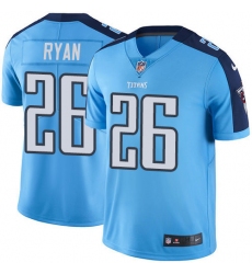 Men's Nike Tennessee Titans #26 Logan Ryan Light Blue Team Color Vapor Untouchable Limited Player NFL Jersey