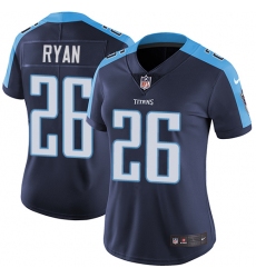 Women's Nike Tennessee Titans #26 Logan Ryan Navy Blue Alternate Vapor Untouchable Limited Player NFL Jersey