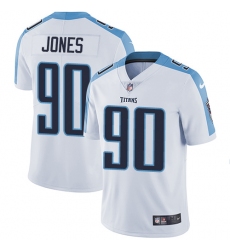 Youth Nike Tennessee Titans #90 DaQuan Jones White Vapor Untouchable Limited Player NFL Jersey
