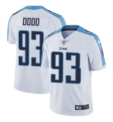 Youth Nike Tennessee Titans #93 Kevin Dodd White Vapor Untouchable Limited Player NFL Jersey