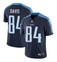 Youth Nike Tennessee Titans #84 Corey Davis Navy Blue Alternate Vapor Untouchable Limited Player NFL Jersey