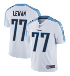Youth Nike Tennessee Titans #77 Taylor Lewan White Vapor Untouchable Limited Player NFL Jersey
