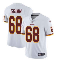 Youth Nike Washington Redskins #68 Russ Grimm White Vapor Untouchable Limited Player NFL Jersey