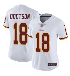 Women's Nike Washington Redskins #18 Josh Doctson White Vapor Untouchable Limited Player NFL Jersey