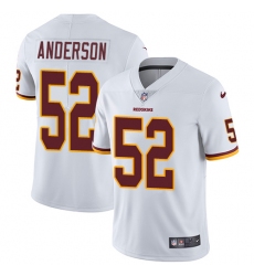 Men's Nike Washington Redskins #52 Ryan Anderson White Vapor Untouchable Limited Player NFL Jersey