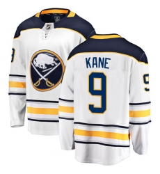 Youth Buffalo Sabres #9 Evander Kane Fanatics Branded White Away Breakaway NHL Jersey