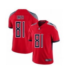 Youth Tennessee Titans #81 Jonnu Smith Limited Red Inverted Legend Football Jersey