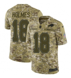 Men's Nike Buffalo Bills #18 Andre Holmes Limited Camo 2018 Salute to Service NFL Jersey