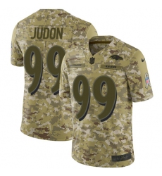 Men's Nike Baltimore Ravens #99 Matt Judon Limited Camo 2018 Salute to Service NFL Jersey