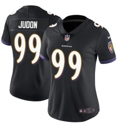 Women's Nike Baltimore Ravens #99 Matt Judon Black Alternate Vapor Untouchable Limited Player NFL Jersey