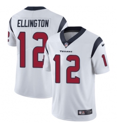Men's Nike Houston Texans #12 Bruce Ellington White Vapor Untouchable Limited Player NFL Jersey