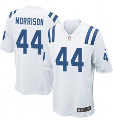 Men's Nike Indianapolis Colts #44 Antonio Morrison Game White NFL Jersey