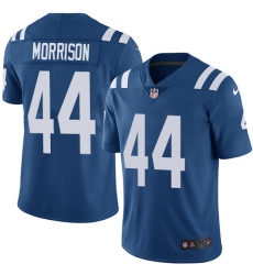 Men's Nike Indianapolis Colts #44 Antonio Morrison Royal Blue Team Color Vapor Untouchable Limited Player NFL Jersey
