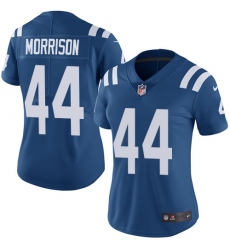 Women's Nike Indianapolis Colts #44 Antonio Morrison Royal Blue Team Color Vapor Untouchable Limited Player NFL Jersey