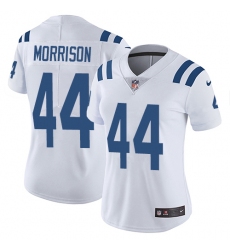 Women's Nike Indianapolis Colts #44 Antonio Morrison White Vapor Untouchable Limited Player NFL Jersey