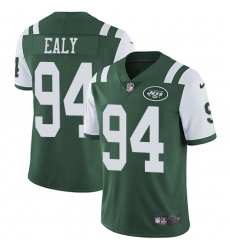 Men's Nike New York Jets #94 Kony Ealy Green Team Color Vapor Untouchable Limited Player NFL Jersey