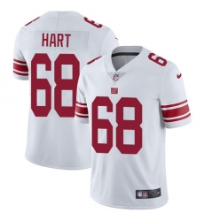Youth Nike New York Giants #68 Bobby Hart White Vapor Untouchable Elite Player NFL Jersey