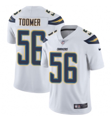 Youth Nike Los Angeles Chargers #56 Korey Toomer White Vapor Untouchable Elite Player NFL Jersey