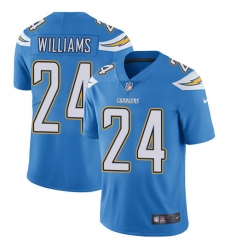 Youth Nike Los Angeles Chargers #24 Trevor Williams Electric Blue Alternate Vapor Untouchable Limited Player NFL Jersey