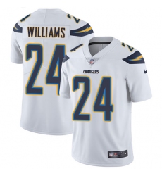 Youth Nike Los Angeles Chargers #24 Trevor Williams White Vapor Untouchable Limited Player NFL Jersey