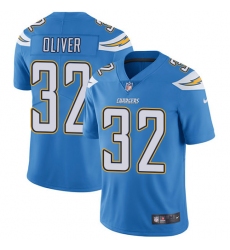 Youth Nike Los Angeles Chargers #32 Branden Oliver Electric Blue Alternate Vapor Untouchable Elite Player NFL Jersey