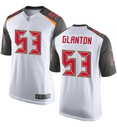 Men's Nike Tampa Bay Buccaneers #53 Adarius Glanton Game White NFL Jersey