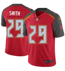 Youth Nike Tampa Bay Buccaneers #29 Ryan Smith Red Team Color Vapor Untouchable Limited Player NFL Jersey