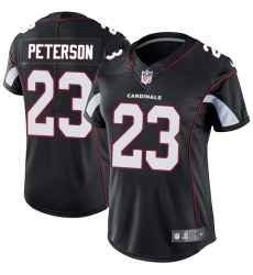 Women's Nike Arizona Cardinals #23 Adrian Peterson Black Alternate Vapor Untouchable Limited Player NFL Jersey
