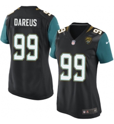 Women's Nike Jacksonville Jaguars #99 Marcell Dareus Game Black Alternate NFL Jersey