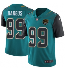 Youth Nike Jacksonville Jaguars #99 Marcell Dareus Teal Green Team Color Vapor Untouchable Limited Player NFL Jersey