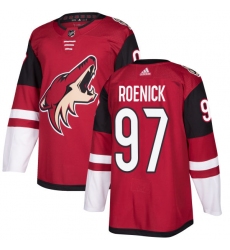 Men's Adidas Arizona Coyotes #97 Jeremy Roenick Premier Burgundy Red Home NHL Jersey