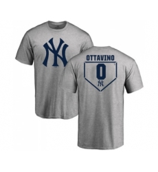 Baseball New York Yankees #0 Adam Ottavino Gray RBI T-Shirt