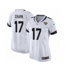 Women's Nike Jacksonville Jaguars #17 DJ Chark Game White NFL Jersey