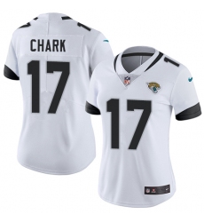 Women's Nike Jacksonville Jaguars #89 DJ Chark White Vapor Untouchable Limited Player NFL Jersey