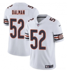 Men's Chicago Bears #52 Drew Dalman White 2025 Vapor Football Stitched Jersey