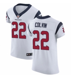 Men's Nike Houston Texans #22 Aaron Colvin White Vapor Untouchable Elite Player NFL Jersey