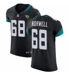 Men's Nike Jacksonville Jaguars #68 Andrew Norwell Teal Green Team Color Vapor Untouchable Elite Player NFL Jersey