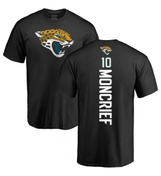 NFL Nike Jacksonville Jaguars #10 Donte Moncrief Black Backer T-Shirt